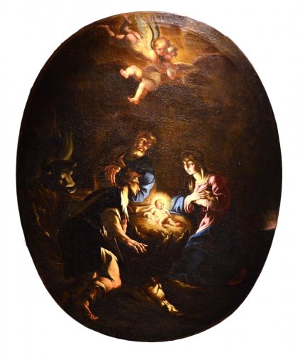 La Nativité - Attribué à Antonio Balestra (Verona, 1666 - 1740)
